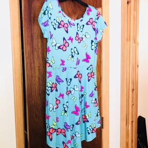 SO little girls plus size dress